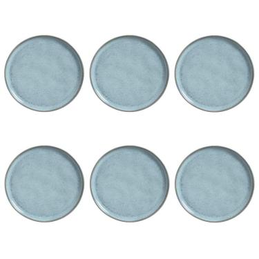 Imagem de Conjunto De Pratos Rasos 06 Peças Bio Breeze Porto Brasil