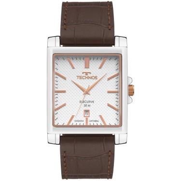 Imagem de Relógio Technos Masculino Executive Prata - 2115ubw-0k