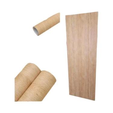 Imagem de Papel De Parede PVC Com Textura De Madeira De 55cm, Impermeável E Auto