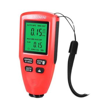 Imagem de Medidor Automático De Espessura De Tinta Automotiva 0-2000UM HW-300 Te