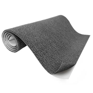 Imagem de Arranhador Adesivo para Gatos 46cm x 2M Protetor de Sofá Anti-Desgaste Fixação Firme Sem Resíduos - Protetor de Móveis para Felinos (Grafite,2 Unidade)