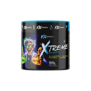 Imagem de Pré Treino Fx Sports Xtreme Pre Workout Pote 150g Sabor Abacaxi com Ho