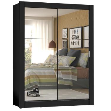 Imagem de Guarda Roupa Solteiro 2 Portas de Correr Denver Madesa