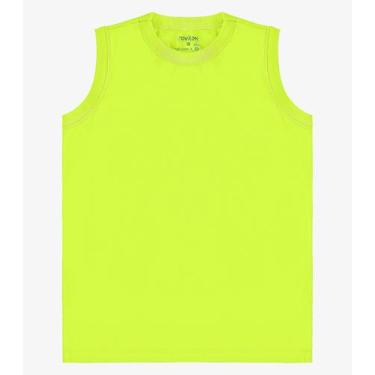 Imagem de Regata Básica Infantil Masculina Rovi Kids Verde, 16, Verde
