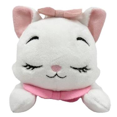 Imagem de Pelucia Disney Chaveiro Clipon Dormindo Marie 12CM FUN