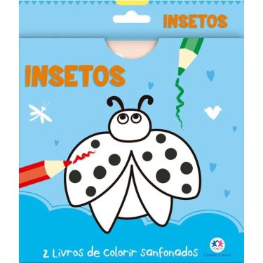 Imagem de Insetos - 2 livros de colorir sanfonados