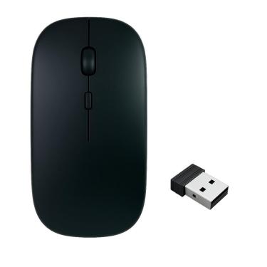 Imagem de Mouse sem Fio K-Mex MA-A7F4 - 2.4GHz - 1600dpi - Ergonônomico - Preto - MAA7FWS001CB0X-Unissex