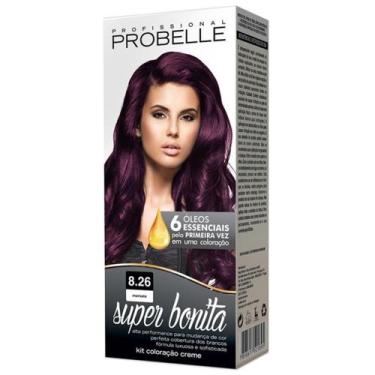 Imagem de TINTURA PROBELLE SUPER BONITA 8.26 MARSALA - Coloração para Cabelos
