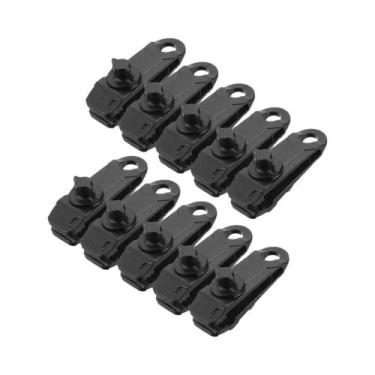 Imagem de Clipes De Fixação Reforçados Para Toldo E Lona (10 Peças) - Grampos De