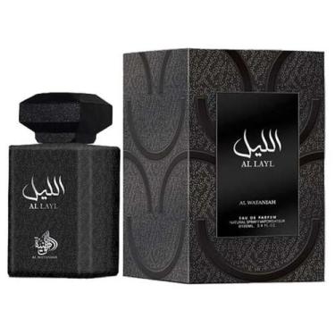 Imagem de Perfume Árabe Al Wataniah Al Layl Masculino Eau de Parfum - 100ml
