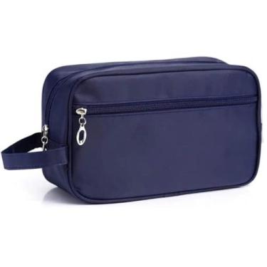 Imagem de Necessaire Masculina Feminina Alça Lateral Para Organizador de Viagem 