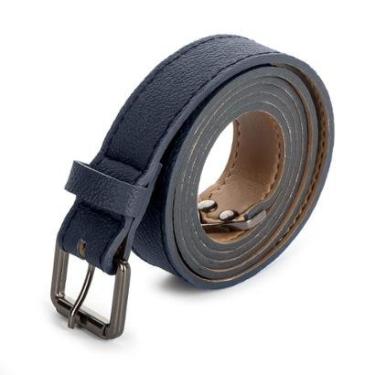 Imagem de Cinto Dakota Em Couro Marinho CI005-Feminino