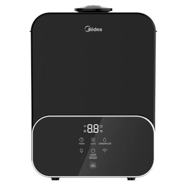 Imagem de Umidificador Master Connect 6L Midea Bivolt-Difusor de aromas, três opções luzes, desligamento automático,wifi integrado e comando de voz, conectado com o Ar condicionado Midea AI Ecomaster