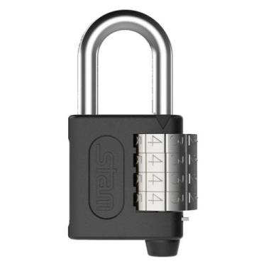 Imagem de Cadeado Segredo 40mm Preto Fosco Stam