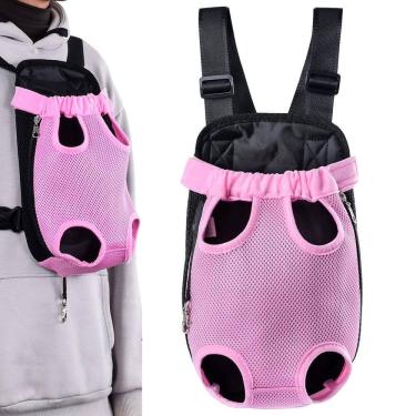 Imagem de Mochila Canguru Gato Cachorro Pet Cao Animais Bolsa Transporte Passeio Caminhada Viagem Ar Livre