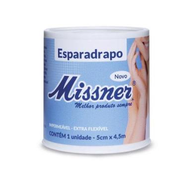 Imagem de Esparadrapo Missner Impermeável 5cm x 4,5m - Alta Qualidade