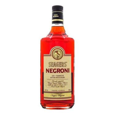 Imagem de Aperitivo Coquetel Seagers Negroni com Gin Vermouth Bitter 980ml