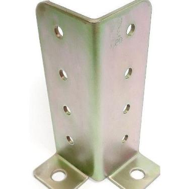 Imagem de Suporte Multiuso - Cantoneira P Madeira 45x45x130x2mm Ref 951-301 - Re