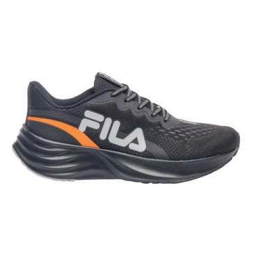 Imagem de Tênis Fila Comet 2 Masculino Original Tamanho:43Cor:Preto+LaranjaGêner