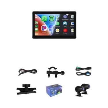 Imagem de Tela De Navegação GPS Portátil De 5/7 Polegadas Com Carplay Sem Fio E 