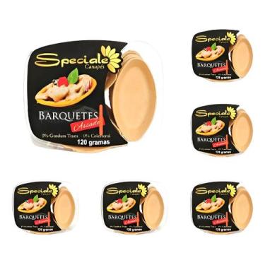 Imagem de Barquetes P/ Rechear Assada C/ Aprox. 195 Unid - SPECIALE CANAPÉS