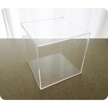 Imagem de Cubo Porta Cápsulas em Acrílico Cristal para 65 Cápsulas Nespresso ou 