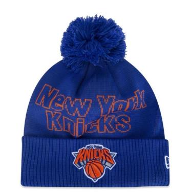 Imagem de GORRO NEW ERA NEW YORK KNICKS DRAFT AZUL LARANJA-Masculino