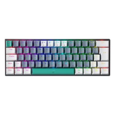 Imagem de Teclado Mecânico Gamer Machenike K500-B61, RGB Switch Red, HotSwap, C/