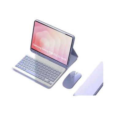 Imagem de Capa Com Teclado Bluetooth Sem Fio Para Samsung Galaxy Tab S11 2025 De