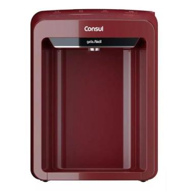 Imagem de Filtro Purificador Água Gelada Consul Eletrônico Vermelho, Bivolt