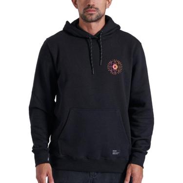 Imagem de Moletom Canguru Hurley Level Preto-Masculino