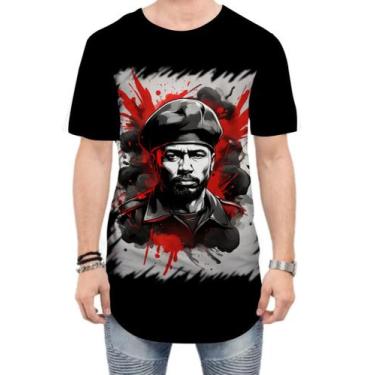 Imagem de Camiseta Longline Boina Comunista Vermelha 4 - Kasubeck Store®, GG