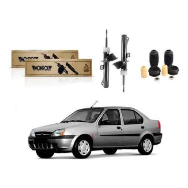 Imagem de Kit Amortecedor Dianteiro Fiesta Street 1.0 1.6 2000 A 2002 - Monroe