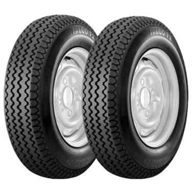 Imagem de Kit 2 Pneus Aro 14 Maggion 5.90-14 Falco 4 Lonas