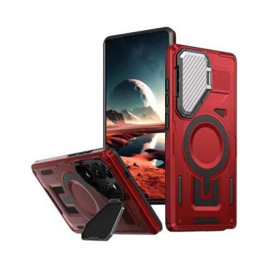 Imagem de Capa Magnética Com Suporte Para Samsung Galaxy S26 S25 S24 S23 FE S22 