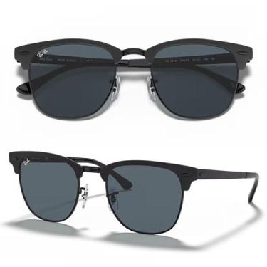 Imagem de Óculos De Sol Ray Ban ClubMaster Metal RB3716 Tamanho 51