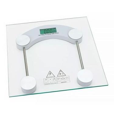 Imagem de Balança Digital para Banheiro até 180kg Transparente BALT-001 - Hauskr