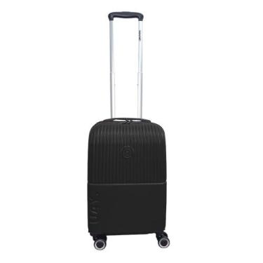 Imagem de Mala De Viagem Bordo Bagagem Cadeado Embutido Rodas 360 Abs - Luxcel, 