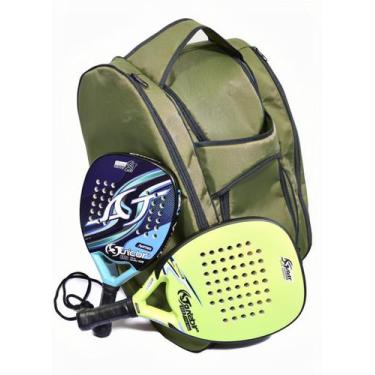 Imagem de Mochila Esportiva Raqueteira Beach Tennis E Padel Mod625 - TRILEFA, Ve