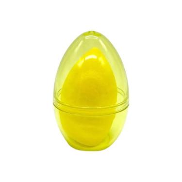 Imagem de Esponja de maquiagem com estojo de viagem amarelo miniso