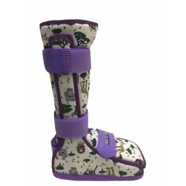 Imagem de Bota imobilizadora longa robofoot infantil Salvape - SALVAPÉ, LILAS