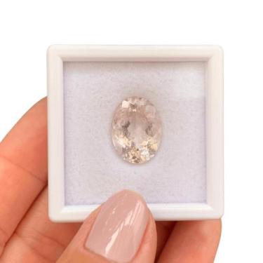 Imagem de Morganita Peachy Oval 8,79ct - ENE2ESE