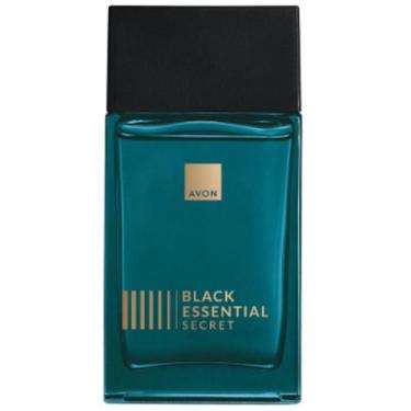 Imagem de Black Essential Deo Colônia 100 ml Perfume Avon embalagem nova - Black