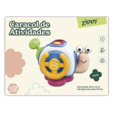 Imagem de Caracol de Atividades com Som Zippy Happy Play 12+ Meses