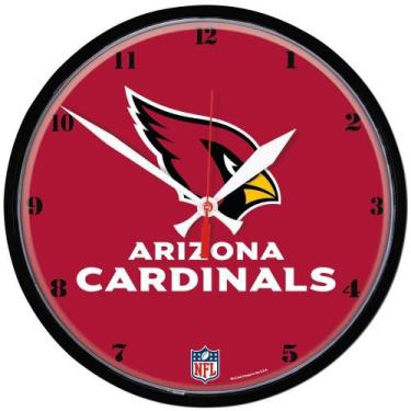 Imagem de Relógio de Parede NFL Arizona Cardinals 32cm - Wincraft