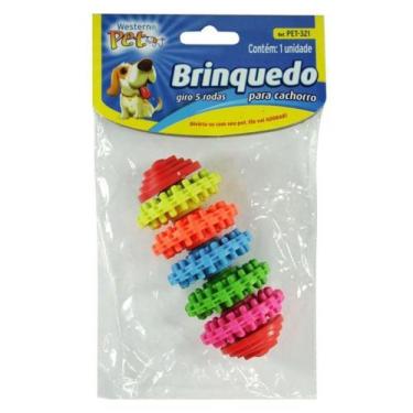 Imagem de Brinquedo Cão 5 Rodas Western Pet