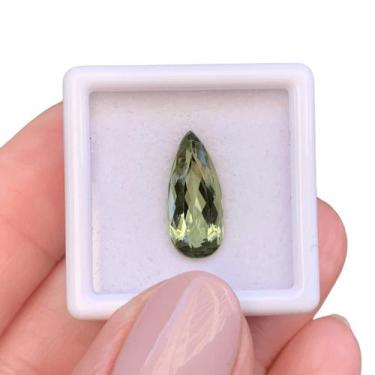 Imagem de Turmalina Verde Amarelada Lágrima Gota 3,18ct - ENE2ESE