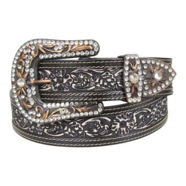 Imagem de Cinto Feminino Bordado Preto Cow Way 39522, 85
