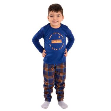 Imagem de Pijama baby para menino de inverno TOP Victory, 1, Marinho