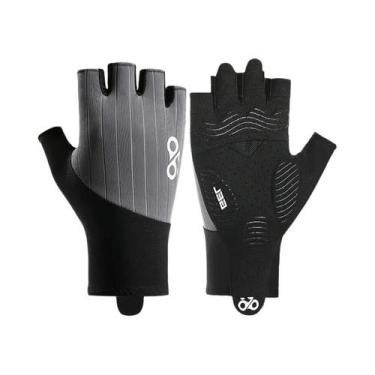 Imagem de Luvas De Ciclismo Masculinas De Verão Com Almofadas 3D Antiderrapantes